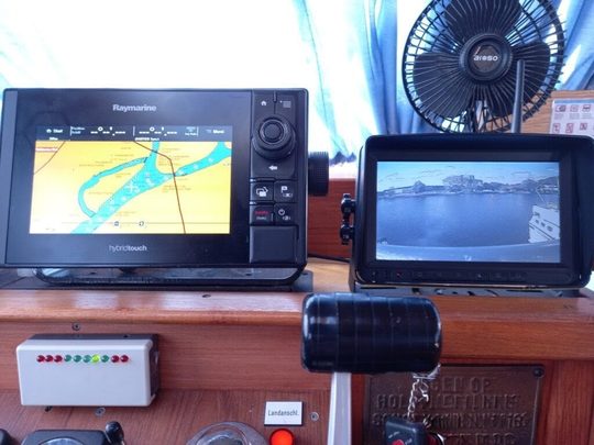 Navigation am Innensteuerstand